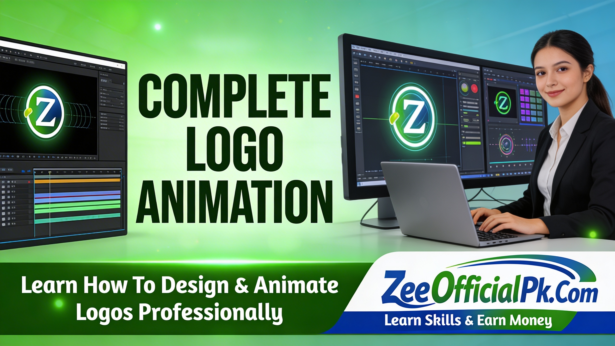 Logo Design & Animate